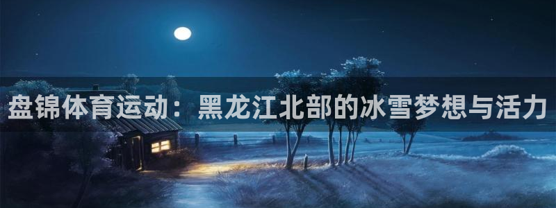 必一运动官网：盘锦体育运动：黑龙江北部的冰雪梦想与活力