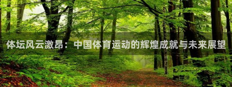 必一运动app：体坛风云激昂：中国体育运动的辉煌成就与未来展望